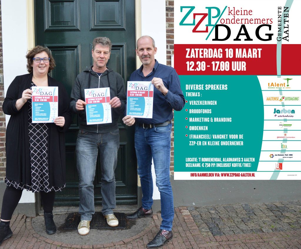 Eerste ZZP/kleine ondernemers dag succesvol verlopen