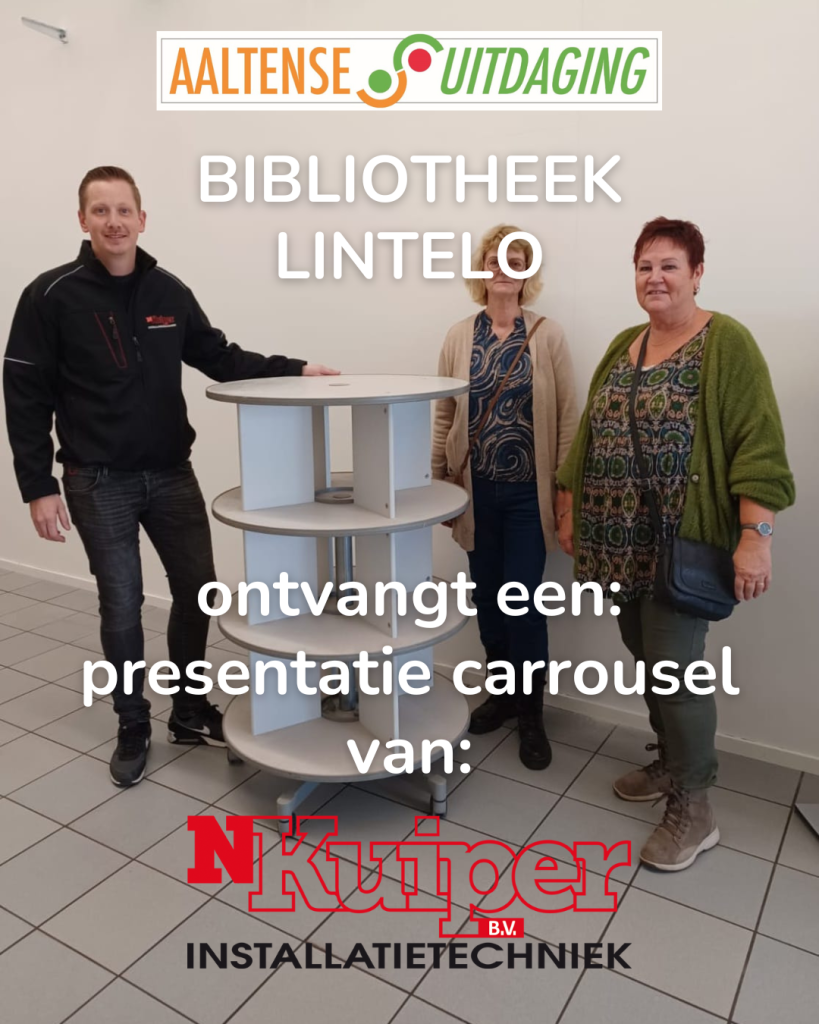 Nieuwe aanwinst voor de Bibliotheek Lintelo!